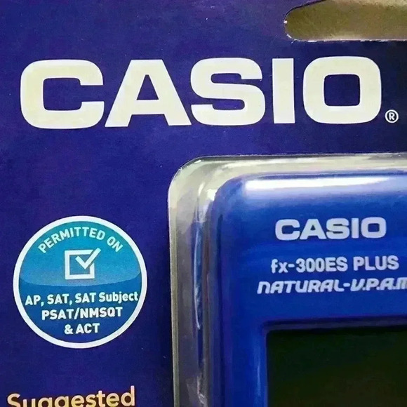 CASIO FX-300ES PLUS-BU Scientific Calculator Natural Textbook Display Blue - Picture 8 of 10